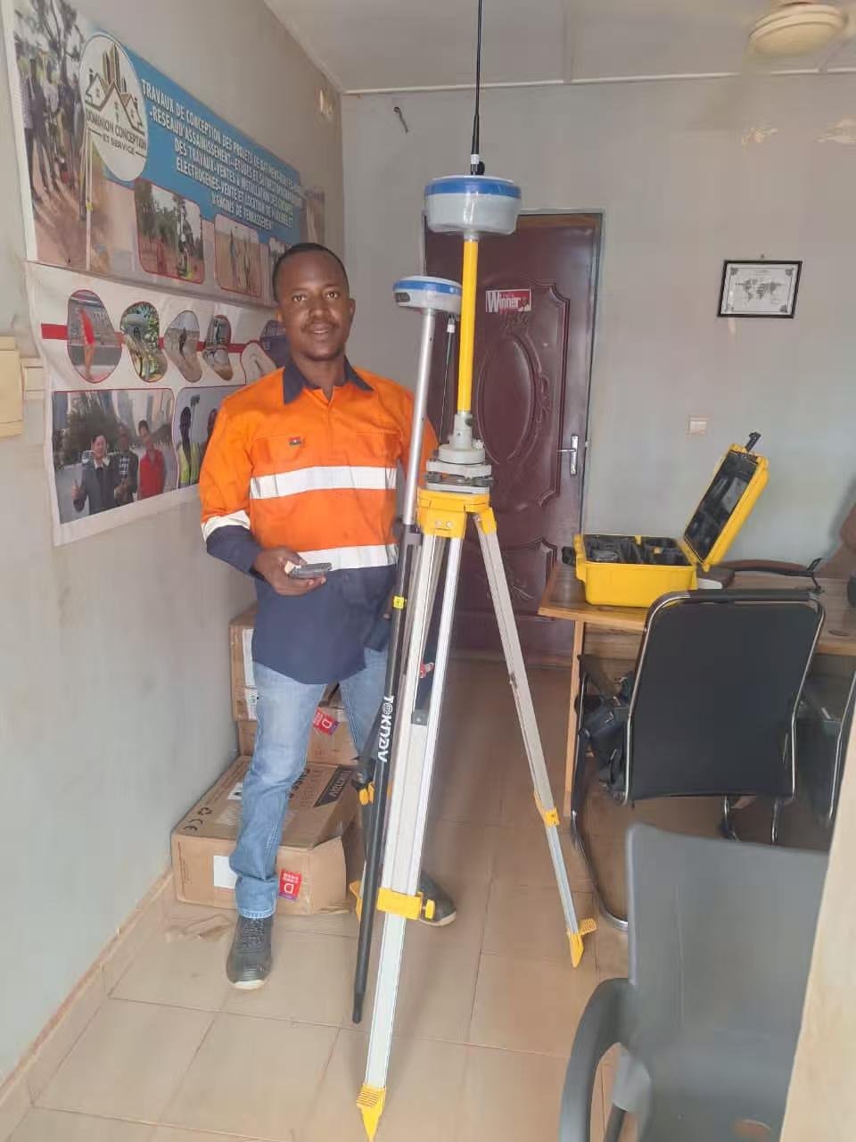 Prise en main d’un équipement GNSS
